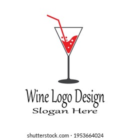 Wine Logo Template vector symbol nature