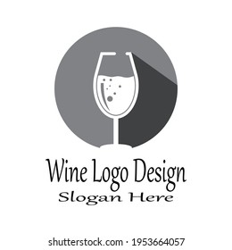 Wine Logo Template vector symbol nature