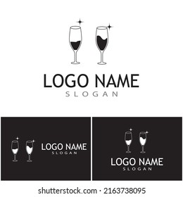 Wine Logo Template vector symbol nature
