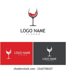 Wine Logo Template vector symbol nature