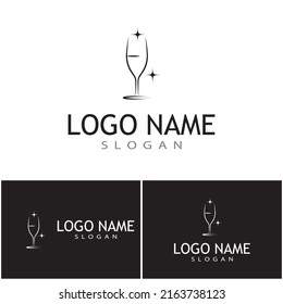 Wine Logo Template vector symbol nature