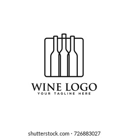 Wine Logo vector template