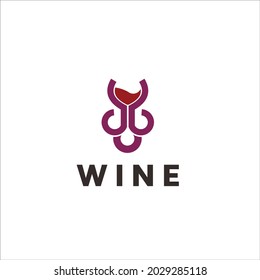wine logos grape vineyard icon beer warm winter market online line vintage modern circle bottle fruit glass leaf organic liquor alcohol drink restaurant black celebration party whiskey shop label bar