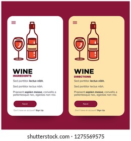 Wine Making Recipe App
