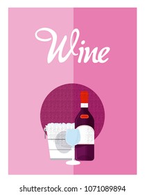 Wine menu cover