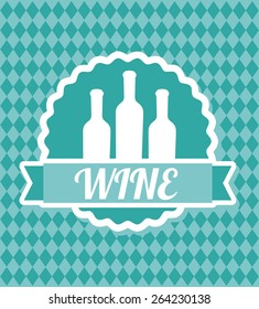 wine menu design, vector illustration eps10 graphic 