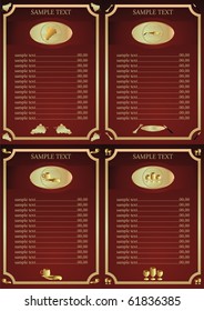 wine menu drink list
