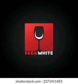 wine menu glass design background
