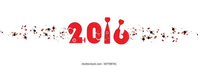 wine new year card concept background alcohol drink glass