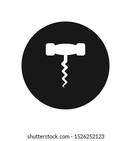 Wine opener vector icon, simple sign for web site and mobile app.
