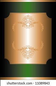 Wine packing Label (VECTOR) fully resizable and editable)