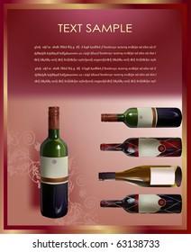 wine page template