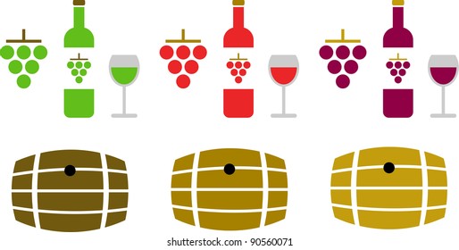 wine pictograms