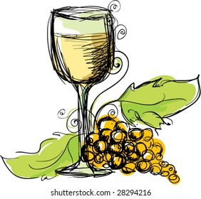 wine plant fruit harvest branch vine glass ceremony leaf celebration painting image wineglass illustration wine grape pencil vector glassware alcohol crayon drink bottle container weed crop beverage f