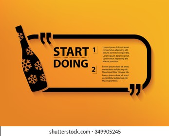 Wine Quotation Mark Speech Bubble,design