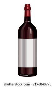 wine red bottle luxury icon