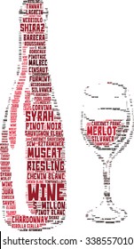 Wine Related Word Cloud