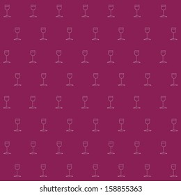 Wine seamless background. Texture pattern.
