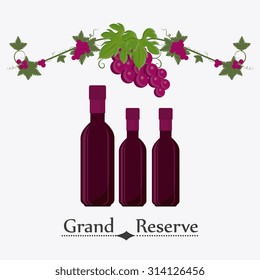Wine shop design, vector illustration eps 10.