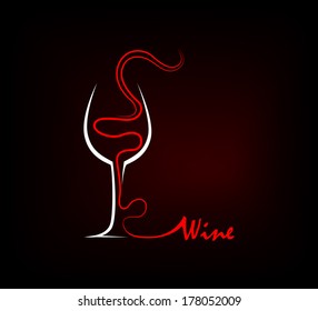 Wine Silhouette