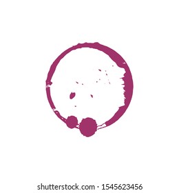 wine stain logo design inspiration