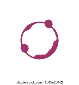 wine stain logo design inspiration