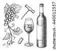 etching wine