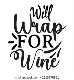 Wine svg design cut file