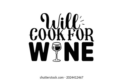 Plantilla de diseño de citas SVG de Wine
