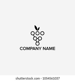 Wine tech logo design