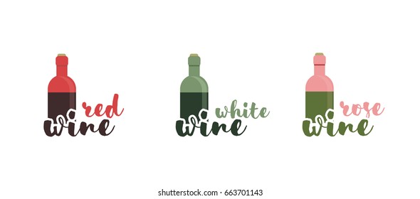 Wine text typography poster or t-shirt, wallpaper or fashion clothes. Modern calligraphic text about wine