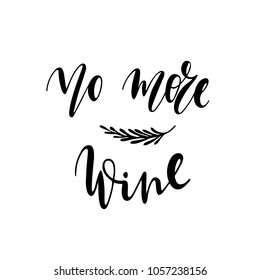 wine theme lettering