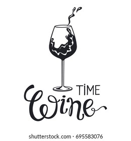  wine time poster 