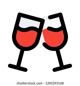 wine toast celebration