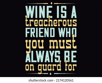 Wine  t-shirt design vector file