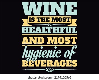 Archivo vectorial de diseño de camisetas de vino