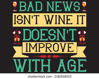 Wine t-shirt design vector file