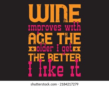 Wine t-shirt design vector file