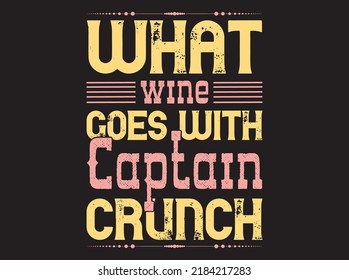 Wine t-shirt design vector file