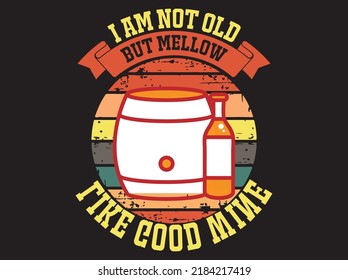 Wine t-shirt design vector file