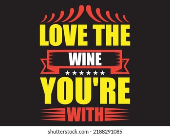 Wine  t-shirt design vector file