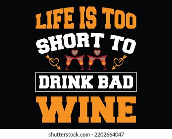 Wine t-shirt design  vector file