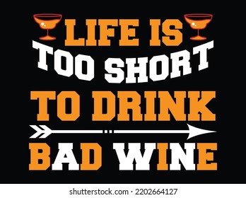 Wine t-shirt design  vector file