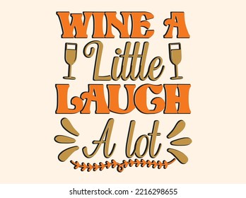 Wine t-shirt design vector file