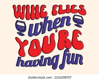 Wine t-shirt design vector file