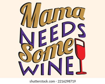 Wine t-shirt design vector file