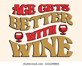 Wine t-shirt design vector file