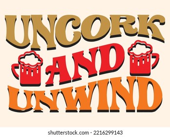 Wine t-shirt design vector file
