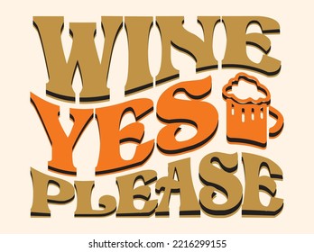Wine t-shirt design vector file