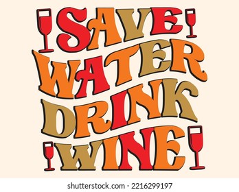 Wine t-shirt design vector file